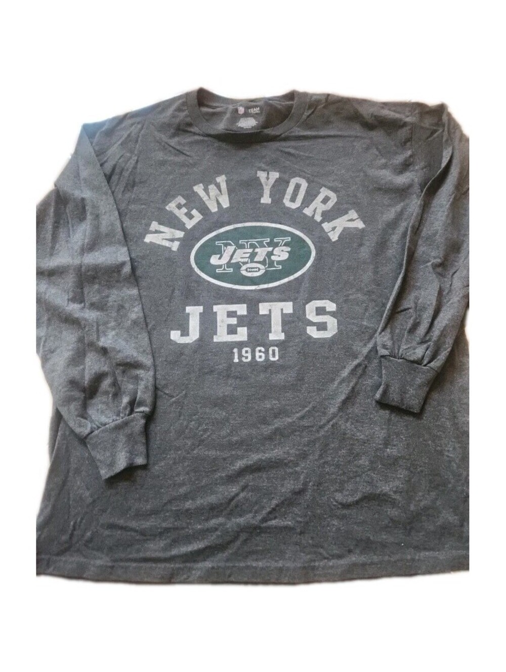 New York JETS NFL Long Sleeve T-Shirt NFL Team Apparel Size XL
